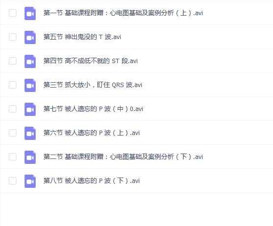 丁香.危急重症心电图
