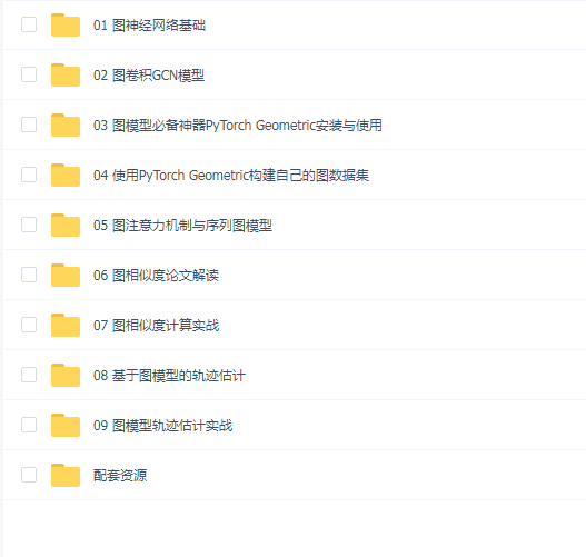 唐宇迪 图神经网络实战
