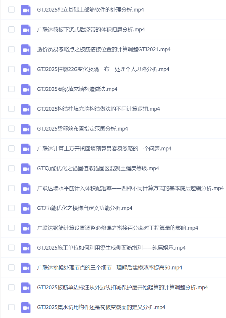 广联达算量GTJ2025合集