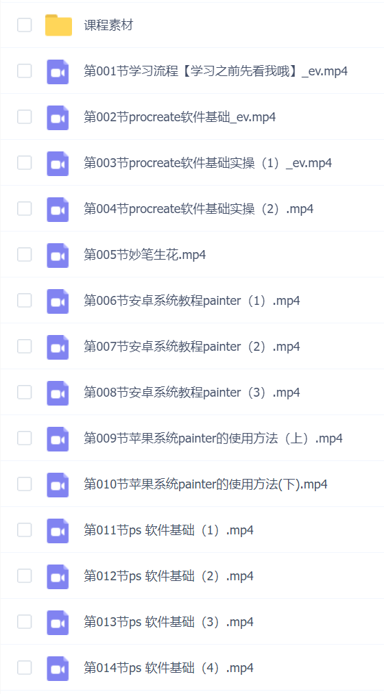 画画的阿金Q版进阶课