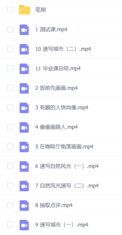 姜一哥速写第12期