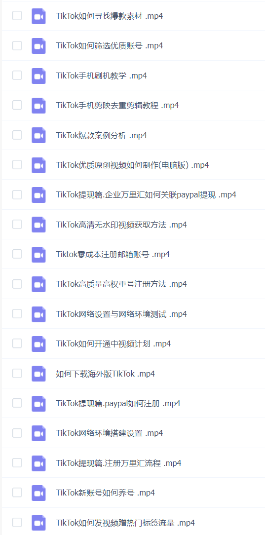 TikTok海外抖音中视频计划,涨粉变现提现陪跑服务