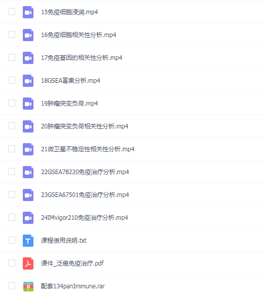泛癌免疫治疗7分+文章套路视频(IMvigor210免疫治疗)