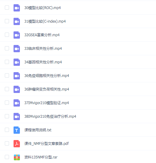 NMF聚类识别肿瘤分子亚型文章套路