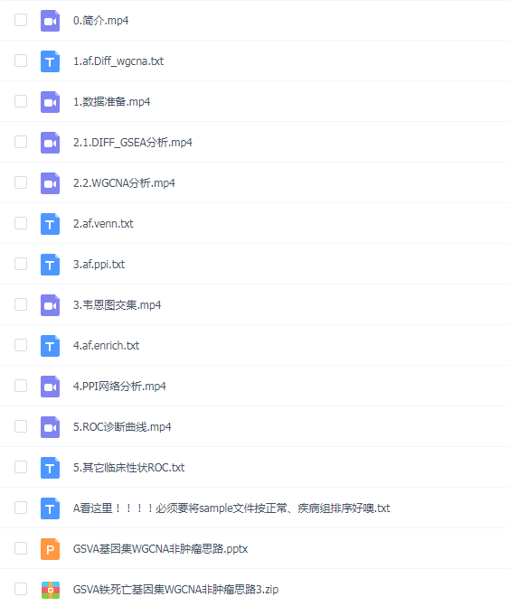 GSVA铁死亡基因集WGCNA非肿瘤思路