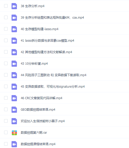 数据挖掘(GEO,TCGA,单细胞)数据挖掘第六期