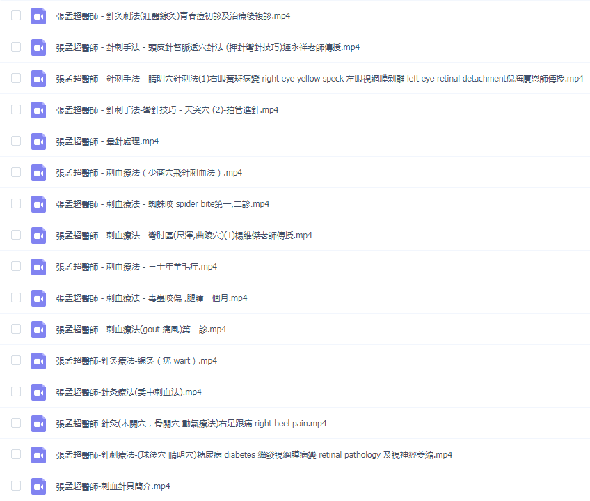張孟超刺血針刺手法