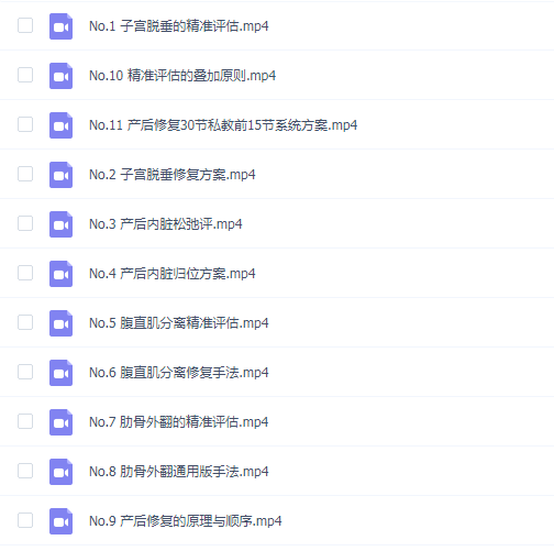 【心孕东方孕产中心】11节 产后修复精准重塑系统 A 梦婷