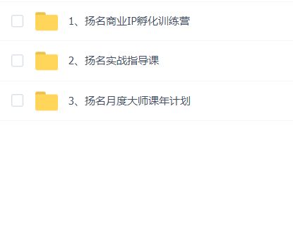 扬名商业IP孵化训练营新版,教你做商业Ip,做好人设,流量搞好钱