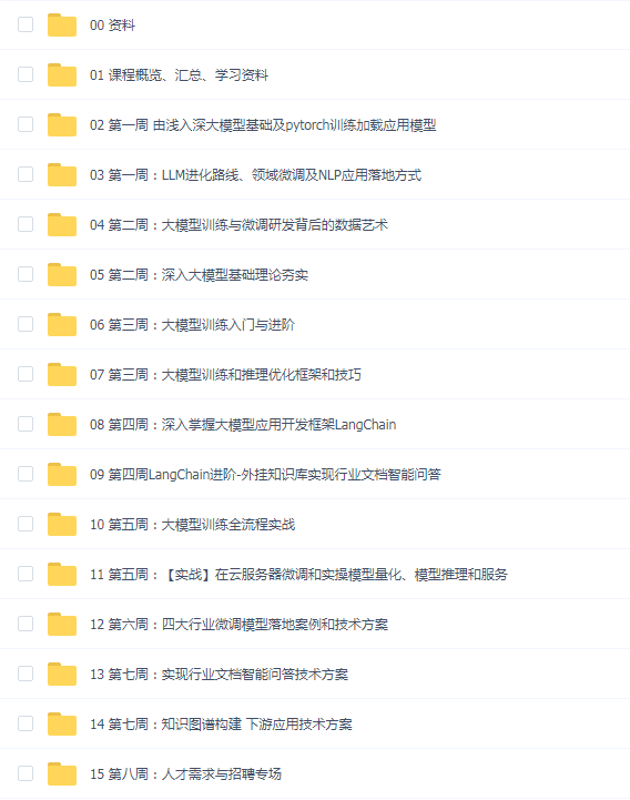 LLM大语言模型算法特训 带你转型AI大语言模型算法工程师 那位科技