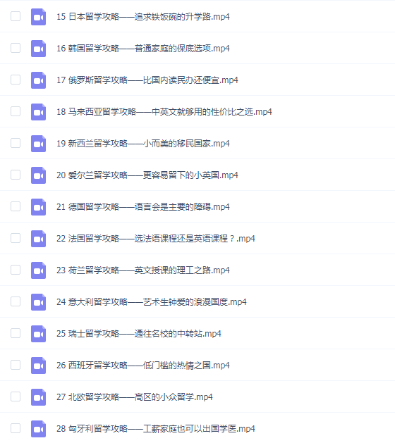 暴叔讲留学(留学目的地攻略)