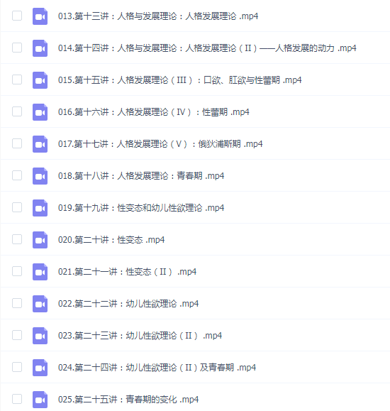 赵丞智-经典精神分析理论