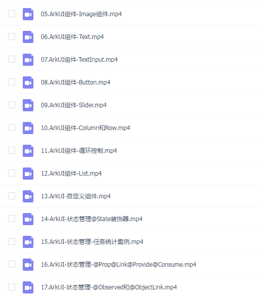 黑马 鸿蒙HarmonyOS4.0应用开发从入门到实战