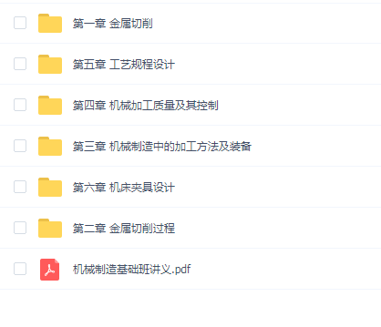 七哥考研机械制造基础班