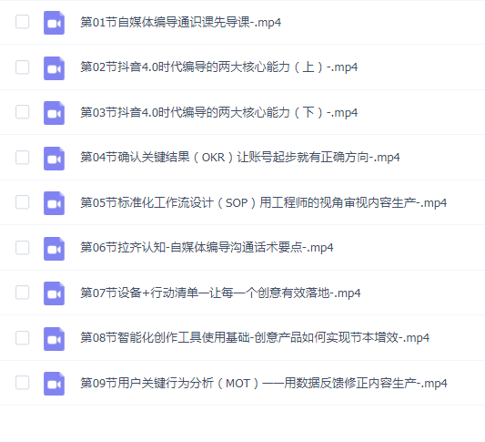 【搞定流量】编导思维培训班,想成为优秀自媒体编导先学自媒体编导通识1.0