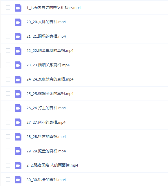 【张涛】洞悉真相 强者-思维