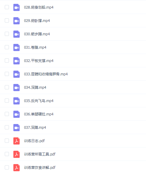 猛哥极速燃脂训练课程