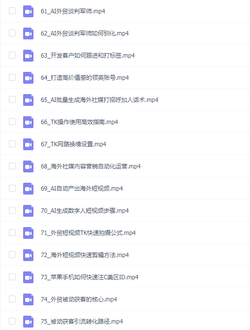 AI闪电做外贸实战课-外贸建站-开发客户-内容营销-从0到3做外贸AI