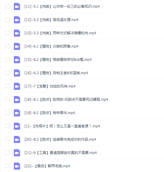 撕毁配方-9节课迈向厨房自由