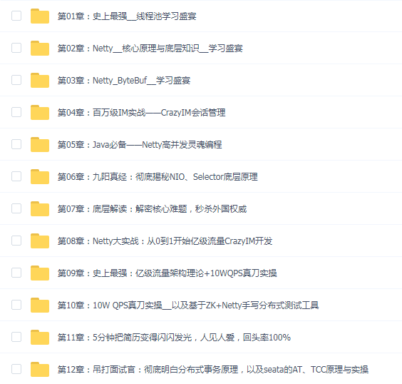 尼恩Java架构师成长计划课程