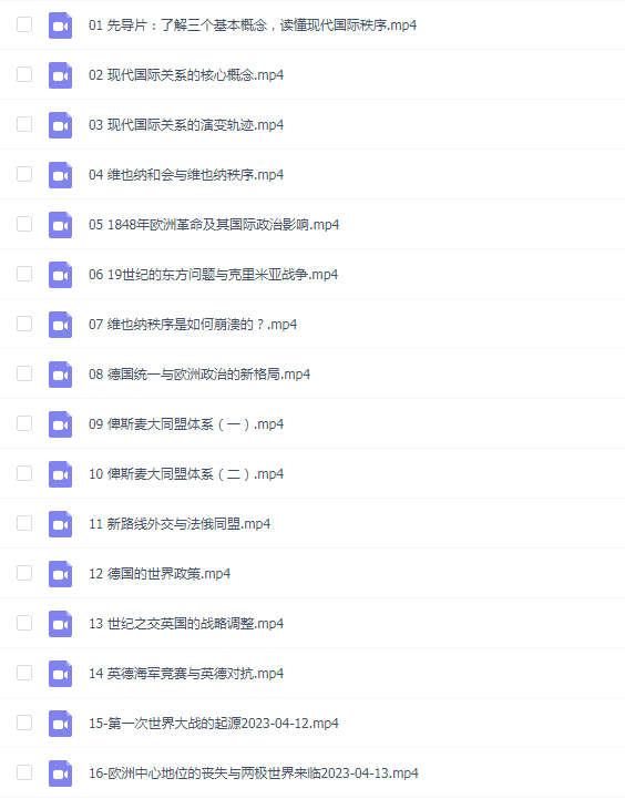 人大吴征宇教授:现代国际秩序的变迁