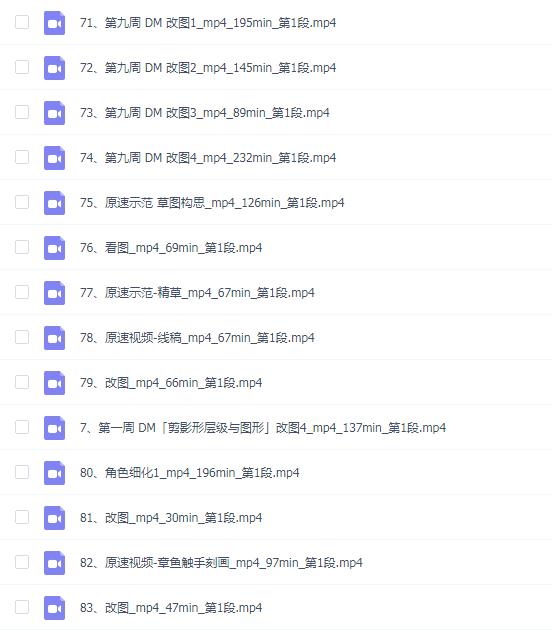 袋喵四阶段立绘设计进阶课