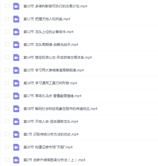 《天人合一冠军之道》系统课