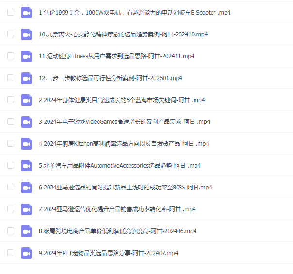 亚马逊跨境电商选品案例(更新2025年),跨境电商利基选品