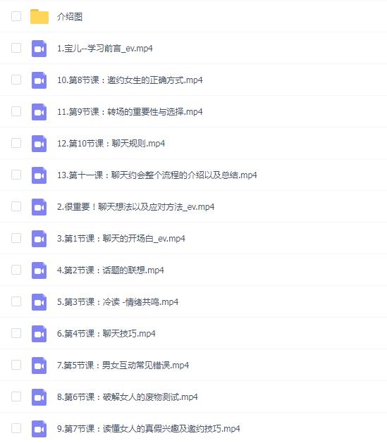 牵手丘比特《杨大宝儿课程学习》