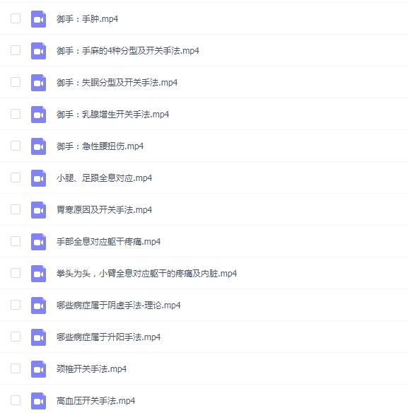 张孝令御手筋骨开关疗法