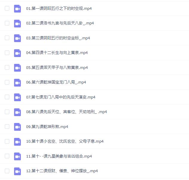 【国学系列】岑嶽(鬼鬼) 零基础风水视频