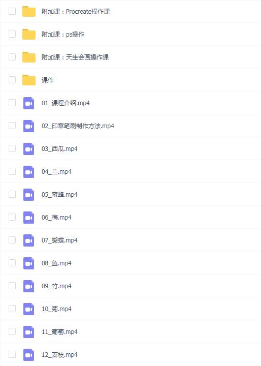 钟小朋友水墨花鸟团练课