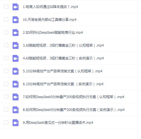 天诺老吴AI课程2025年,电商企业如何用deeepseek实现降本提效